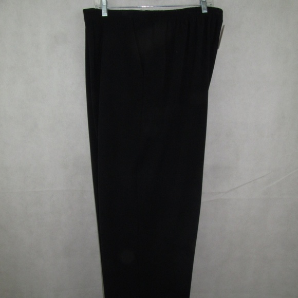 Alfred Dunner Dress Pants Plus Size 24W Black New - Picture 1 of 4